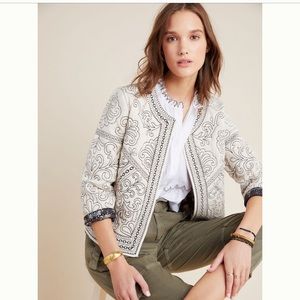 Anthropologie Reversible Quilted Jacket